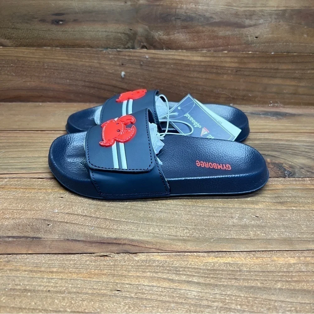 Gymboree Hook and Loop Sandals NWT Sz12 Krabby Summer Fun